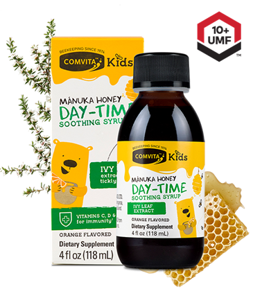 Comvita Kids Honey Day-Time Soothing Syrup 118ml